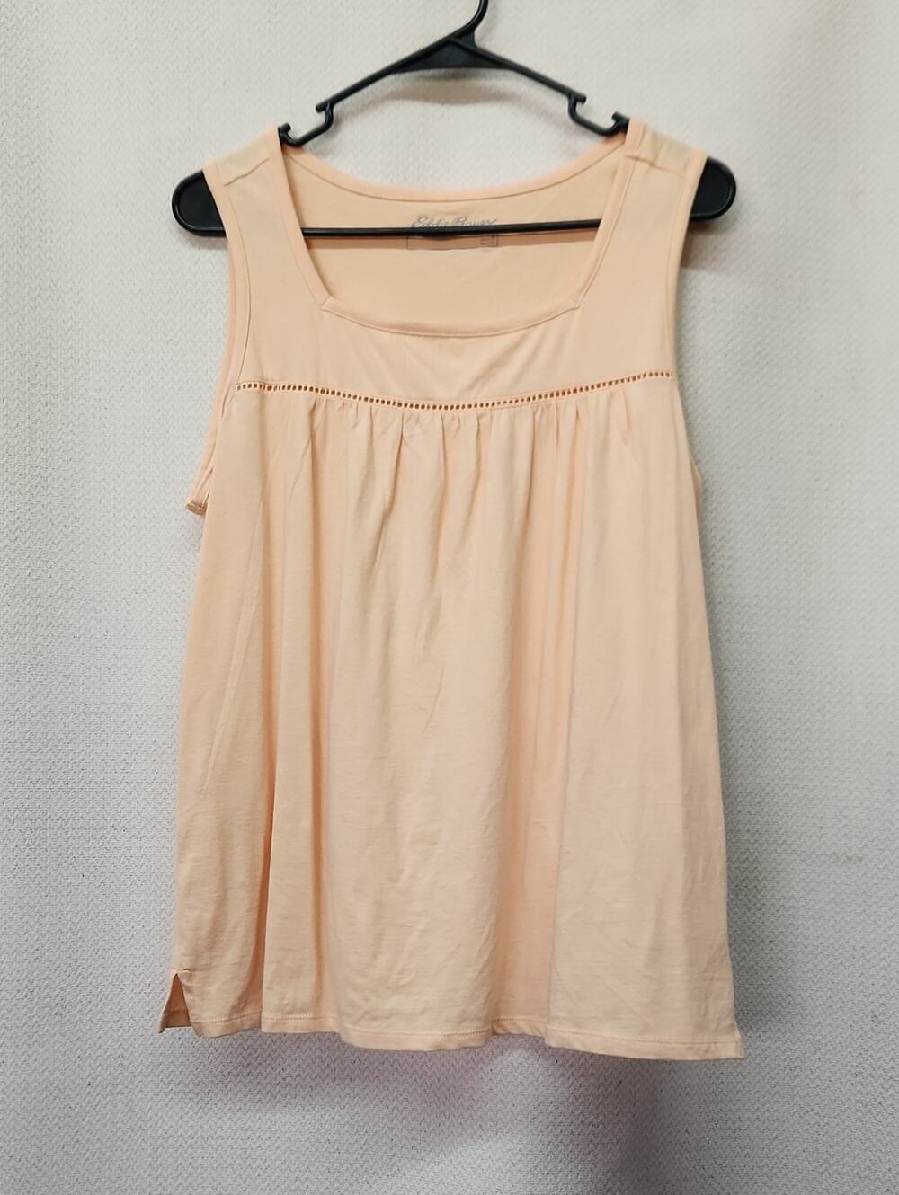 Eddie Bauer Peach Sleeveless Tank Top